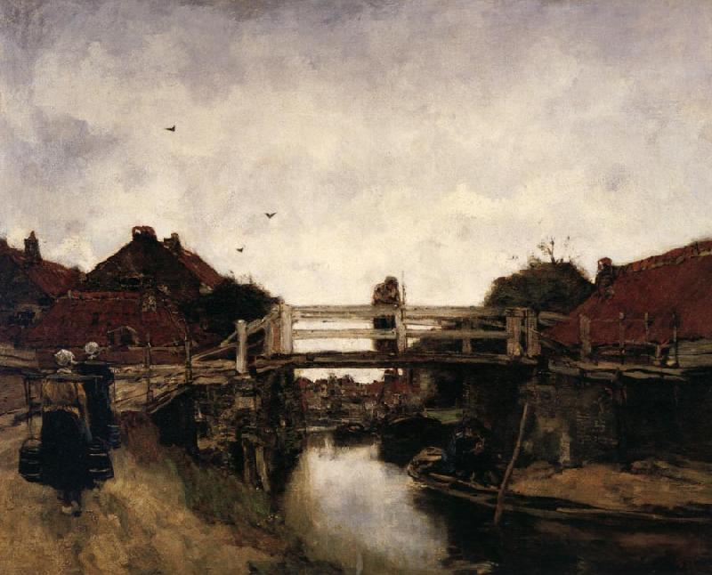 Jacobus Hendrikus Maris The Bridge